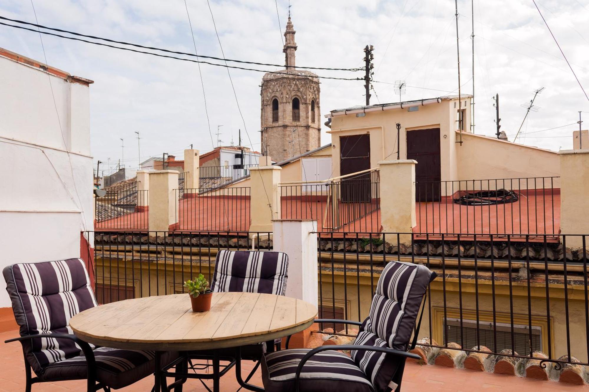 Loft In 2Th Floor & Terrace In 4Th Floor Apartment Valencia Exterior photo